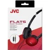 JVC, HA-S160MRU, raudonos sp. dinaminės ausinės