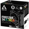 ARCTIC Šaldiklis 36 A-RGB procesoriaus aušintuvas, juodas