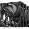 Deepcool K COOLER DeepCool FD12 V2 120mm korpuso ventiliatorius PWM juodas