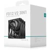 Deepcool FD12 V2 ventiliatorių rinkinys dėžutėje