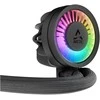 ARI ARCTIC Liquid Šaldiklis III Pro 420 A-RGB Procesorius Universalusis skystinis aušintuvas 14 cm Juoda