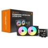 Universalus CPU skysčio aušintuvas Cougar Poseidon Vistek Pro 240, ARGB, 120 mm ventiliatoriai, 700–2500 aps./min., Juodas