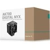 „Deepcool“ procesoriaus oro aušintuvas | AK700 DIGITAL NYX | Juodas | Intel, AMD