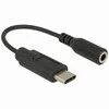 DELOCK garso adapteris USB Type-C vyriškas > Stereo lizdas, moteriškas 14 cm