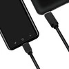 Kabelis USB LogiLink USB-C - microUSB 0.5 m Juodas (CU0196)
