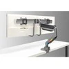 Leitz KENSINGTON SmartFit dvigubo monitoriaus laikiklis su skersiniu ir rankena