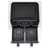 Kenwood HFM20.000MB gruzdintuvė Dviguba 8 l Atskirai stovinti 1700 W karšto oro gruzdintuvė Juodas