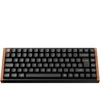 Klaviatūra Keychron K2 HE (juodas/holz, DE-išdėstymas, Gateron Double-Rail Magnetic Nebula, Aluminiumrahmen)