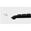 KeySonic KSK-3011ELC (DE) klaviatūra Dom USB QWERTZ Niemiecki Juodas