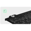 Klaviatūra „KeySonic Mini-TAS“, jutiklinė planšetė, foninis apšvietimas, juodas, KSK-5210ELU (DE)