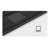 KeySonic KSK-5211ELU (DE) klaviatūra Dom USB QWERTZ Niemiecki Juodas