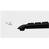 KeySonic KSK-5211ELU (DE) klaviatūra Dom USB QWERTZ Niemiecki Juodas