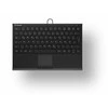 KeySonic KSK-5211ELU (DE) klaviatūra Dom USB QWERTZ Niemiecki Juodas