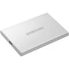Kietasis diskas Nešiojamasis SSD diskas „Samsung T7 Resurrected 1TB“, kurio skaitymo sparta – 1050 MB/s, įrašymo sparta – 1000 MB/s.
