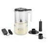 Akumuliatorinis maisto smulkintuvas KitchenAid 5KFCB519EAC, kreminis