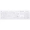 Klaviatūra Active Key Cherry AK-C8100F-FU1-W/FR - wischdesinfizierbar - baltas - französisch