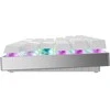 CHERRY MX 8.2 Pro TMR Belaidė klaviatūra Gaming USB + RF belaidė + Bluetooth QWERTZ Niemiecki Sidabrinė, Baltas