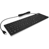 Icy Box keysonic Atsparus vandeniui silikonu dengta klaviatūra KSK-8030IN Standard, EN, su laidu, Juodas