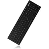 Icy Box keysonic Atsparus vandeniui silikonu dengta klaviatūra KSK-8030IN Standard, EN, su laidu, Juodas