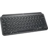 Minimalistinė Belaidė Klaviatūra su apašvietimu Logitech MX Keys Mini, Grafito spalvos, Vokiečių (Qwertz) išdėstymas