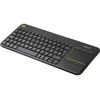 Klaviatūra Logitech WIRELESS TOUCH KEYBRD K400 PLUS - Juodas