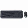„Microsoft su laidu Desktop 600“ – klasikinio išdėstymo pelė ir klaviatūra [juoda]