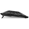 Klaviatūra Sharkoon OfficePal K30W DE išdėstymas Rubberdome juodas