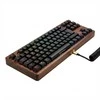 Klaviatūra Sharkoon SKILLER SGK50 S4 Gen2 Wood PBT(holz/juodas, ES-išdėstymas, Gateron G Pro 3.0 Geltona)