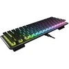 Turtle beach „Turtlebeach Vulcan II Mini“ juoda žaidimų klaviatūra su linijiniais raudonais jungikliais, vokiškas išdėstymas