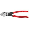 KNIPEX sunkiasvoriai įstrižai 200 mm pjaustytuvai, padengti plastiku