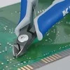 KNIPEX tikslios elektroninės įstrižainės pjaustytuvas
