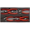 KNIPEX žiedinių replių rinkinys SRZ putplasčio dėkle