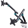 Laikiklis Assmann Electronic DIGITUS Dual Monitorius Mount 2x35inch 2x10kg Mechanical Spring VESA 75x75 100x100 Juodas