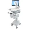Laikiklis Ergotron Deutschland ERGOTRON StyleView Wagen mit LCD-Gelenk SLA-Antrieb 2 Schublade