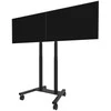 Laikiklis NEOMOUNTS BY NEWSTAR DUAL SCREEN ADAPTER FOR WL55/FL55-875BL1, FROM 42" UP TO 65" VESA 800X400, 50 KG. PER DISPLAY