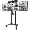 Laikiklis NEOMOUNTS BY NEWSTAR DUAL SCREEN ADAPTER FOR WL55/FL55-875BL1, FROM 42" UP TO 65" VESA 800X400, 50 KG. PER DISPLAY