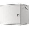 Lanberg 19" 9U 600x450 Wandgehäuse Metalltür (FlatPack) grau