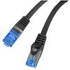 LANBERG patchcord kat.6A FTP LSZH CCA 20m juodas