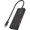 USB ŠAKOTUVAS Icy Box ICY BOX IB-HUB1436-CPD 4 prievadų USB 3.2 Gen 2, USB šakotuvas (juodas)