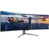 Monitorius LC-Power 124,5 cm (49") LC-M49-DQHD-120-C-Q VA+DP+HDMI