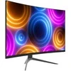 LC-Power 68,58 cm (27 colių) LC-M27QC lenktas kompiuterio monitorius QHD 16:9