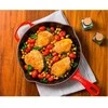Kepimo Indas - Le Creuset Signature Ketaus Keptuvė 23cm Emaliuota Raudona