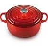 Le Creuset Signature Roaster apvalus 22 cm vyšnių raudonumo (21177220602430)