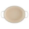 Virtuvės Indai - Le Creuset Signature Keptuvė 6.3L Ketaus Emaliuota Ovali 31cm Meringue