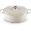 Virtuvės Indai - Le Creuset Signature Keptuvė 6.3L Ketaus Emaliuota Ovali 31cm Meringue