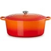 Virtuvinė Indų Rinkinys - Le Creuset Signature Keptuvė 40cm 13.9L Emaliuotas Ketaus Raudona