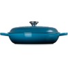 Virtuvės Indai - Le Creuset Signature Seklioji Keptuvė 30cm Gili Mėlyna