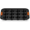 Kepimo Forma - Le Creuset Muffin Forma iš Anglies Plieno, Neprideganti, 12 Puodelių, 240°C