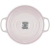 Le Creuset Signature ketaus apvalus troškintuvas 24 cm apvalkalu rožinė