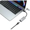 Level One Adapteris USB LevelOne RJ-45 - USB-C + USB-A Sidabrinė (USB-0423)
